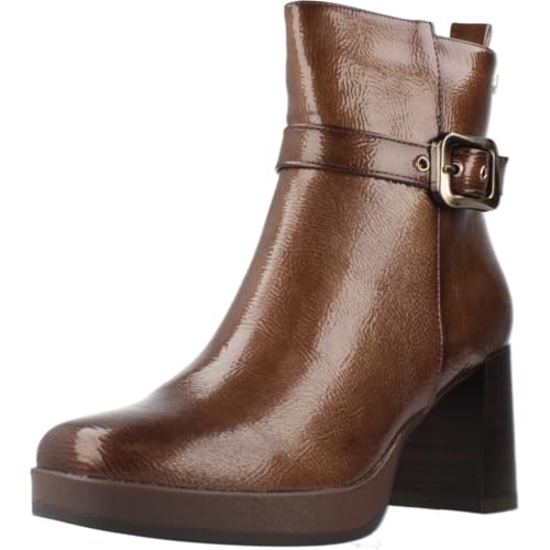 Bottines à talons hauts Carmela 162533 en cuir élégant pour femme moderne