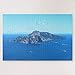 Jigsaw Puzzles 500 Pieces For Adults Large Piece Puzzle Capri Island Italy Surrounded By Italian Sea Wooden Intellectual Jigsaw Puzzle Fun Challenging Family Activity Game Toys Gift Wall Decoration