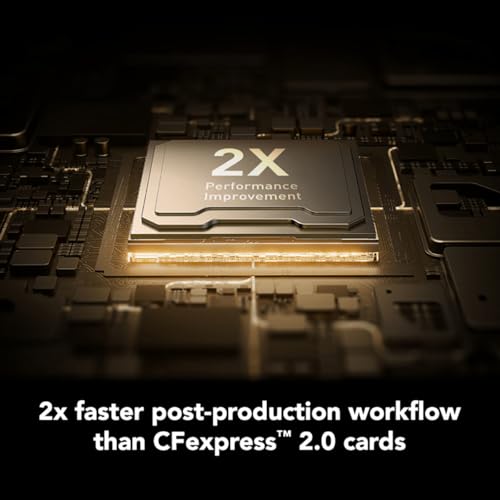 Image of Lexar Professional Gold Series CFexpress 4.0 Type A Card 256GB, CFe Card up to 1800MB /s Read, VPG400, 8K Video CF Card, Memory Card Compatible with Sony Alpha Sony FX Cameras