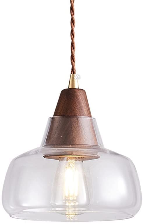 Suspension bois résolvant le manque de lumière pour entrée et petite chambre