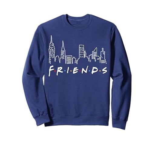 Serie de televisión Friends Skyline Logo NYC Vintage 90 Fan Nerd Sitcom Sudadera | Ya disponible en tu tienda friki favorita! En mundofriki.es!