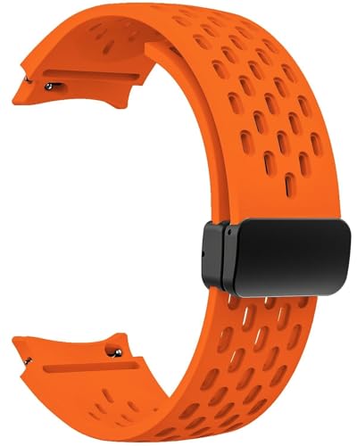 Bracelets de sport en silicone respirant pour le fitness avec Galaxy Watch 5