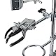 NICCOO Laborständer Laborstativ Set, Laboratory Metall Halter Unterstützung, Labor Ständer Halterungen 600mm, Stab Finger Klemmen Muffen Stativring Platte Satz, Klemme für Labor Chemie Experiment