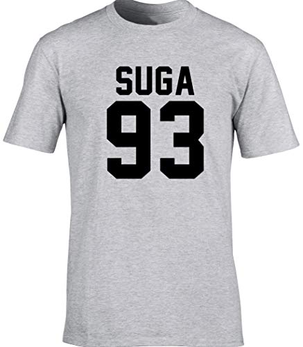 Image of Hippowarehouse Suga 93 Unisex Short Sleeve t-Shirt Grey