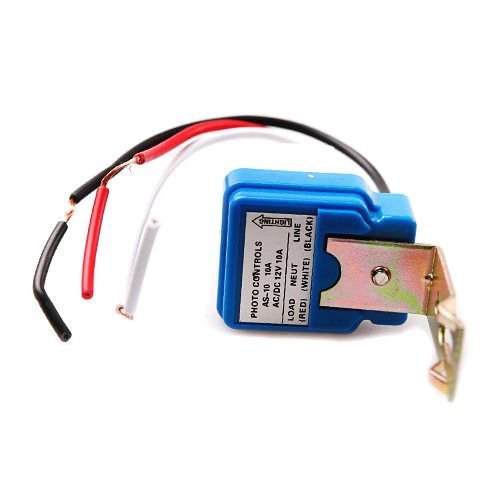 Highrock Ac Dc 12V 10A Auto On Off Photocell Light Switch Photoswitch Light Sensor Switch(Pack Of 2) #TOP4