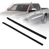 Priprilod Front Right & Left Side Windshield Molding Compatible with Dodge Ram 1500 2009-2022，2500 3500 2010-2022，4500 5500 2011-2022# 68297609AB 68297608AB