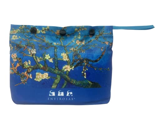Envirosax Van Gogh Pouch Reusable Bag Polyester Shopping Grocery Bags Set Of 5 Foldable Water Resistant #TOP6