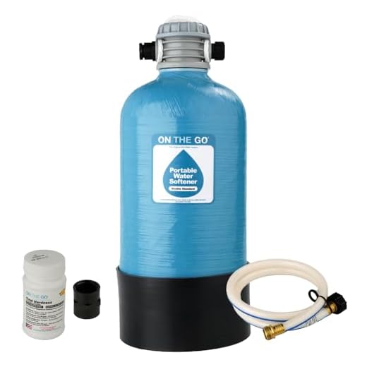 Portable 16,000 Grain RV Water Softener