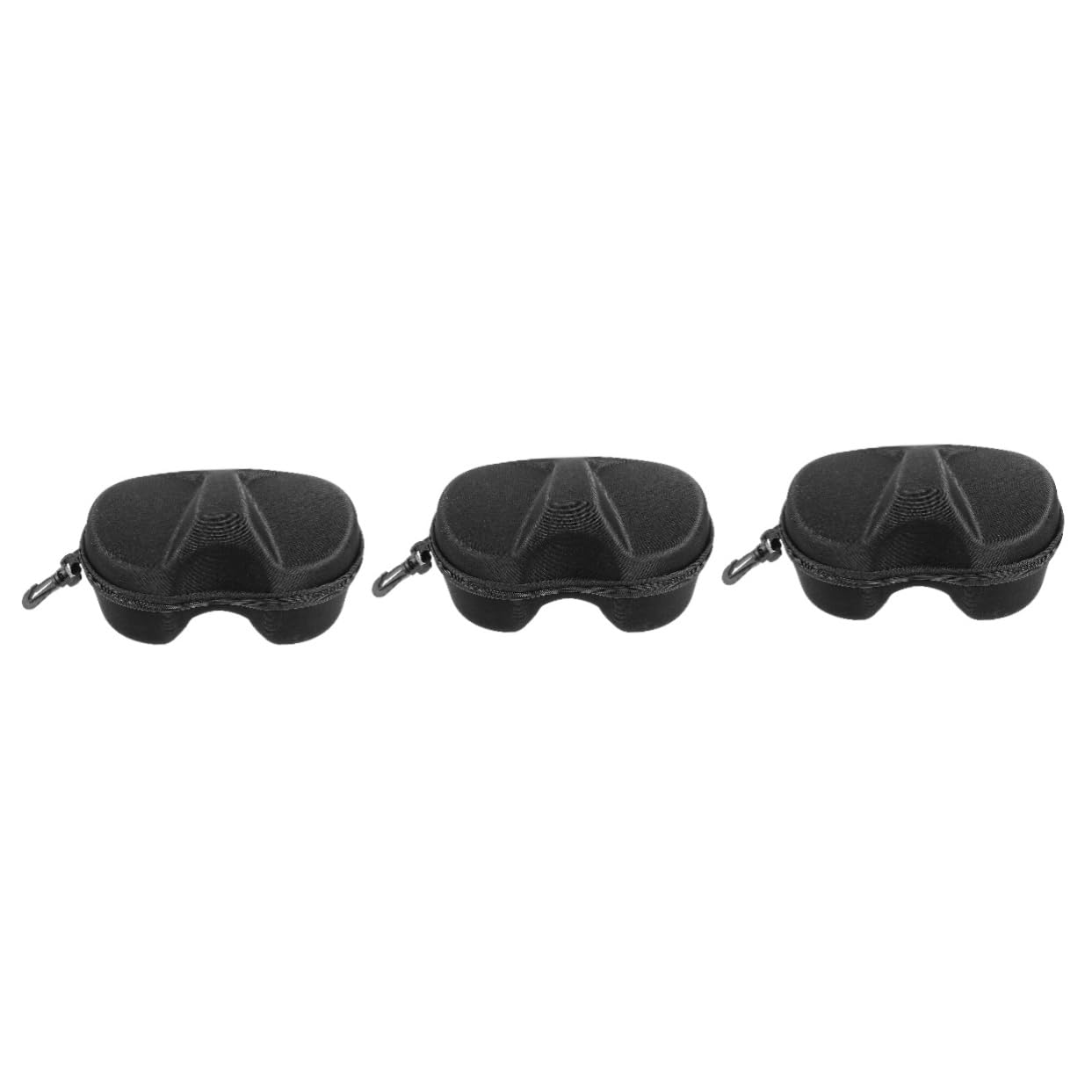 WOONEKY 3pièces Étui De Rangement Pour De Ski Boîte De Eva Pour Goggles Et De Sport Résistante Aux Et Aux Rayures Pour Ski Cyclisme Plein Air