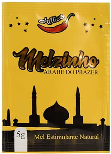 KIT - 2 MELZINHO ÁRABE DO PRAZER FEMININO 5g + 2 MELZINHO ÁRABE DO PRAZER MEL NATURAL UNISSEX 5g