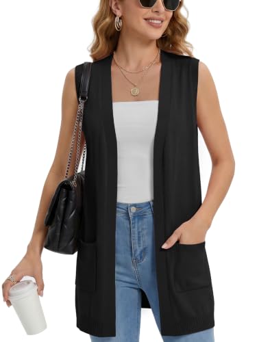 Image of VIISHOW Women's Classic Cardigans Long Sleeve Open Front Casual Knit Cardigan Sweaters Coat Soft Outwear