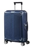 Samsonite Lite Box   Valise Cabine Haut de Gamme 55 x 40 x 20 cm, Valise Cabine à Coque Rigide, Compatible Ryanair/EasyJet, légère, 2,20 kg   38 L   Bleu (Deep Blue)