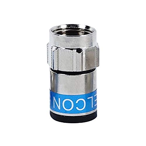 Cabelcon F-6-TD Self Install 5.1 Blau Compression Plug NiTI O-Ring 100 pcs, Silber / Blau - Image 2