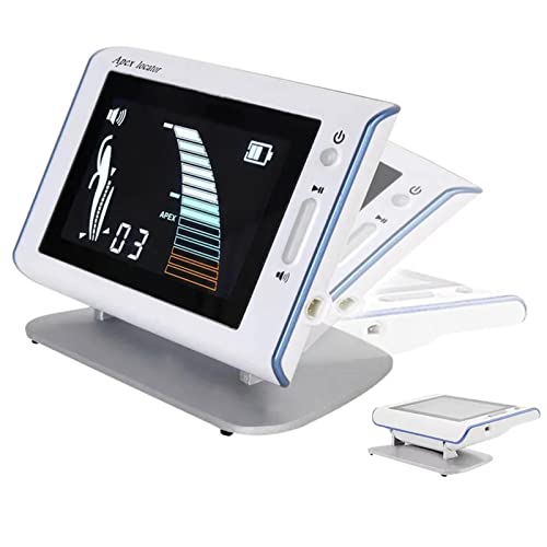 Wireless Dental Endodontic Apex Locator 4.5inch LCD Endodontic Root Canal Finder with Accessories for Endodontic Measure