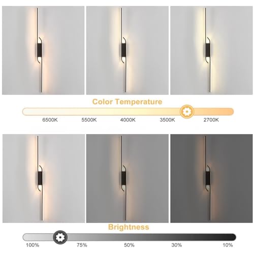Lámpara de pared LED regulable para evitar la fatiga visual en casa 2