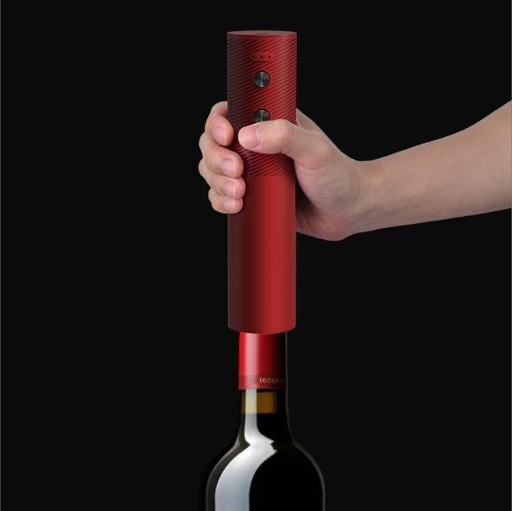 Portable Electric Corkscrew, Rechargeable Automatic Wine Bottle Opener