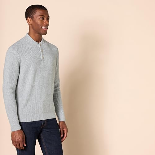 Amazon Essentials Men's Long-Sleeve Soft Touch Henley Sweater2