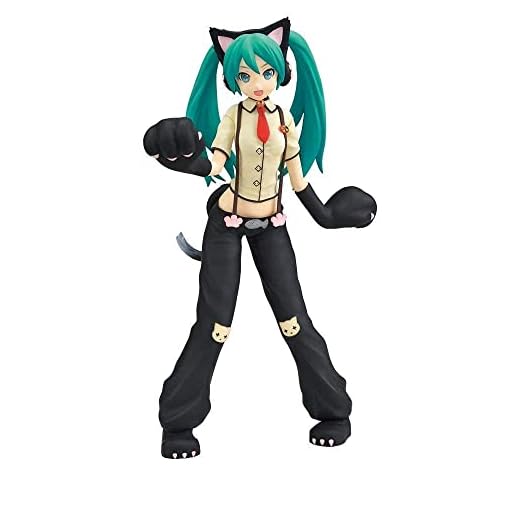 Hatsune Miku Project DIVA Arcade Future Tone Super Premium Figure Hatsune Miku - Nyanko 23cm