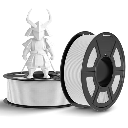 Filament PLA 1.75mm blanc 2kg pour réussir de grandes impressions 3D