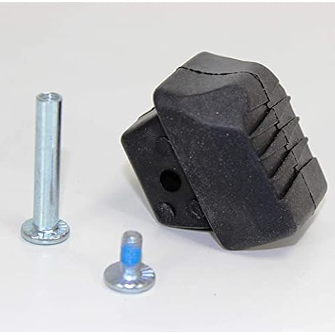 Inliner BREMSSTOPPER Set mit Schraub-Achse | original Stopper für Crivit Inline Skates 2017 2018 2019 2020 2021 (Delta) 80260 3-teilig Cover