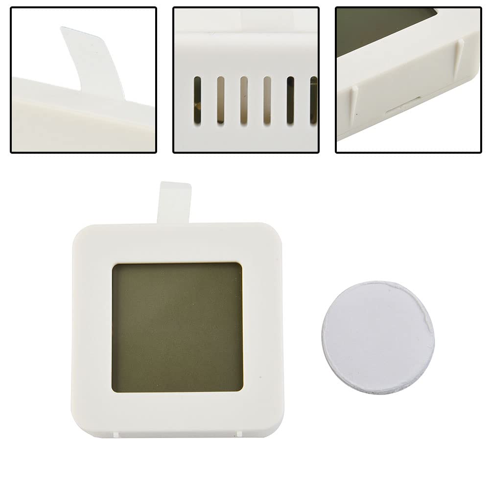 Cyfrowy termometr higrometrowy LCD, 20 szt., mini termometr higrometrowy, wewnętrzny termometr higrometrowy z monitorem wilgotności temperatury do sypialni, magazynu, piwnicy, 20 szt