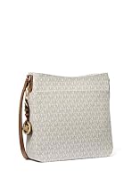 Michael Kors Women's Jet Set Large Messenger Bag, Gold-Tone Hardware/Vanilla — image 2