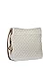 Michael Kors Women's Jet Set Large Messenger Bag, Gold-Tone Hardware/Vanilla