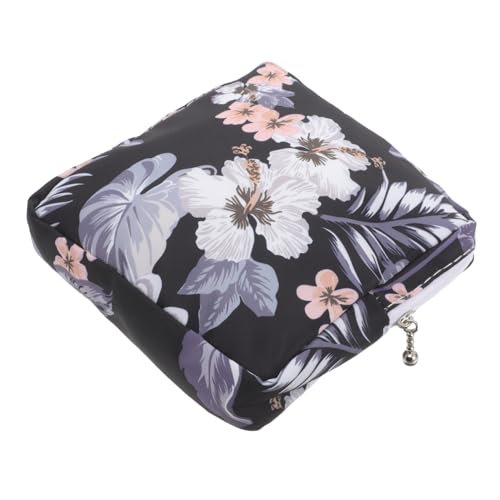 Mikinona Bolsa Portátil para Almacenamiento de Compresas Sanitarias con Cremallera Pequeña Bolsa Multifuncional para Tampones Maquillaje y Artículos para Viaje y Uso Diario