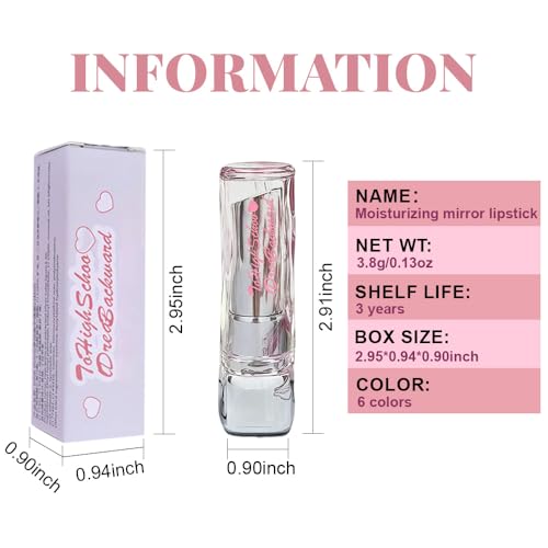 Image of Rose Plumper Moisturizing Butter Lipstick for Women, Natural Tinted Lip Balm Shine Nourishing Hydrating Lip Gloss Stain for Dry Lips, Lightweight Lip Liner Care Makeup,Vegan 1Pc Rose Bean Paste