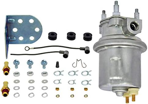 Vphix In-Line Electric Universal Fuel Pump with 1/4" NPT Inlet and Outlet SP1130 P4070