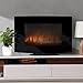Best Choice Products Large 1500W Heat Adjustable Electric Wall Mount & Free Standing Fireplace Heater with Glass XL