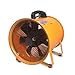 Exhaust Fans Potężny przemysłowy wentylator wydechowy, przenośny przepływ osiowy komercyjna maszyna wydechowa, wentylator dmuchawy o dużej prędkości (Color : 520 W, Size : 13 x 12.8 x 16.4 inches)