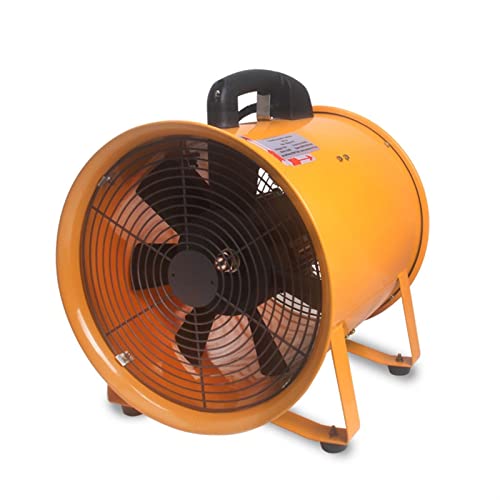 GTHTUHFD Extractor De Aire Industrial Potente, Extractor De Aire Comercial Portátil De Flujo Axial, Ventilador De Alta Velocidad para Ventilación En El Hogar Y El Lugar De TR