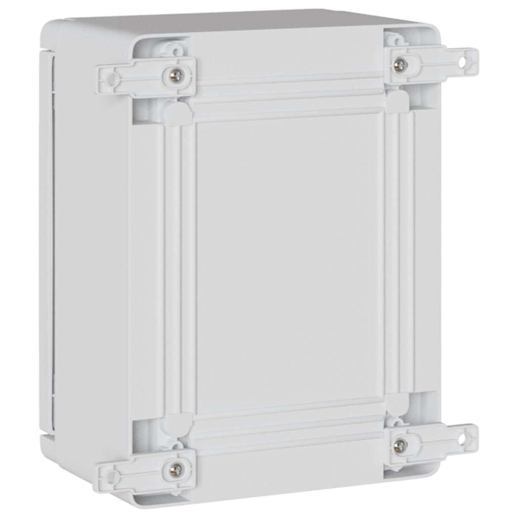 Gaine de protection pour conduit électrique en plastique ABS 25 x 13 x 24 cm, solution d'installation flexible ou rigide pour rénovation, chantier, mur, plafond ou sol