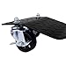 FEMICON Heavy Duty Car Dolly Set for Effortless Vehicle Movement, 6000lbs Capacity, 4 Swivel Casters, Black