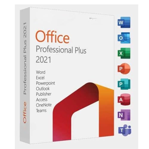 Image of MS OFFICESUITE Professional Plus 2021 for Windowsdows - New 2025 Updated Version | Retail License Key (1 User /PC, Lifetime Validity) | Regular Updates & Unlimited Installations (Quick Delivery)