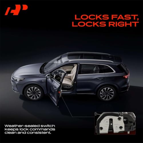 Image of A-Premium Rear Right Passenger Side Door Lock Actuator | Compatible with Lexus GS350 /GS450h 2007-2011, GS300 2006, GS430 2006-2007, GS460 2008-2011