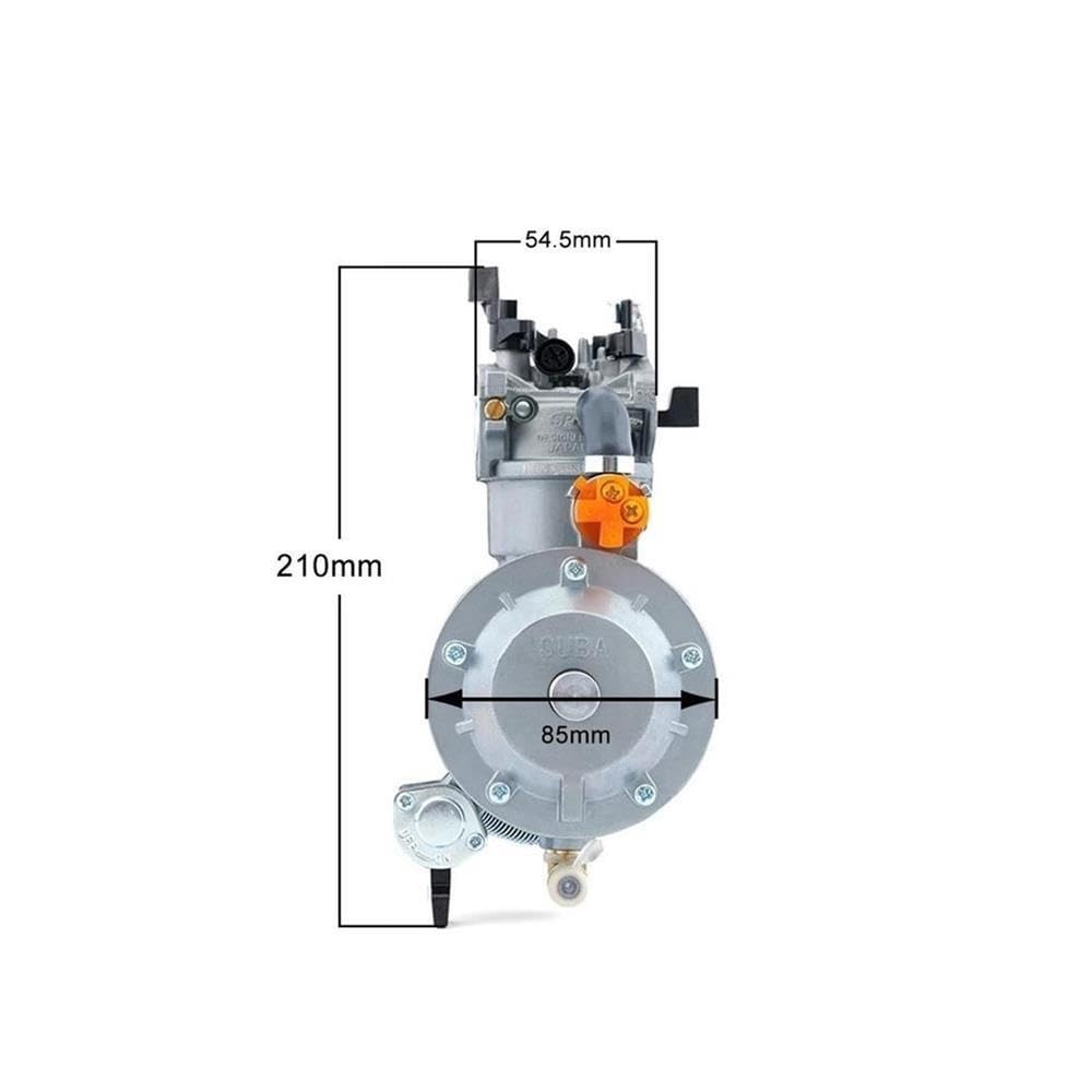 Carburatore Bi-Fuel per Generatore Fit for 168F GX200P19-LPG