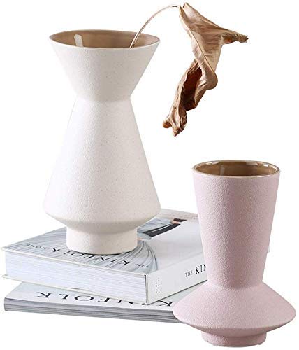 Vase en céramique de table pour une décoration de bureau épurée