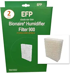 EFP Humidifier Filter Replacements for Bionaire 900, 900cs, and 900-cs Models | Includes 2 Aftermarket Filters