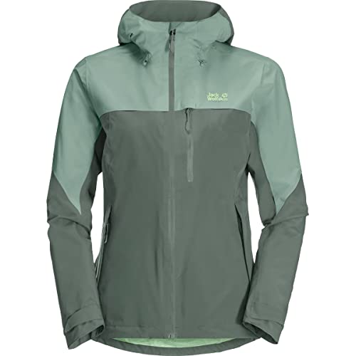 Jack Wolfskin W Go Hike Jacket Colorblock - Atmungsaktive wasserdichte...