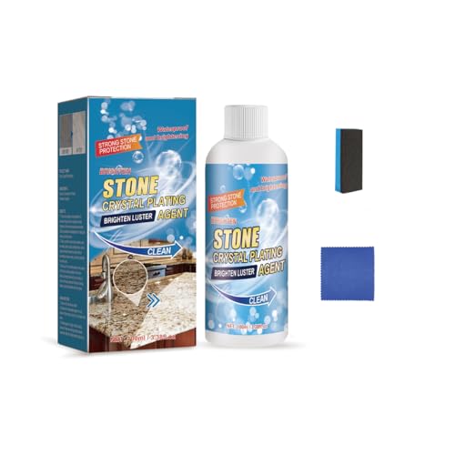 Detergente smacchiatore per pietra, smacchiatore per marmo, lucidante per marmo, smacchiatore per controsoffitto al quarzo, smacchiatore per granito (1PCS)