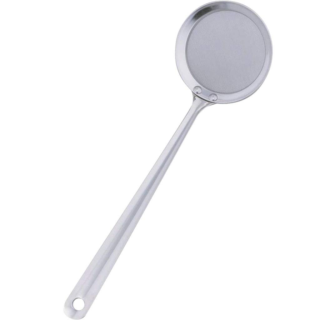 Tamiz, colador, colador de Malla Ultrafina, colador, Herramienta de Cocina, coladores de Alimentos de 10x2,9 Pulgadas