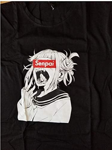 Amazon ヒロアカ トガヒミコ 半袖 Tシャツ グッズ 服 アパレル ファッション 僕のヒーローアカデミア トガちゃん Tシャツ カットソー 通販