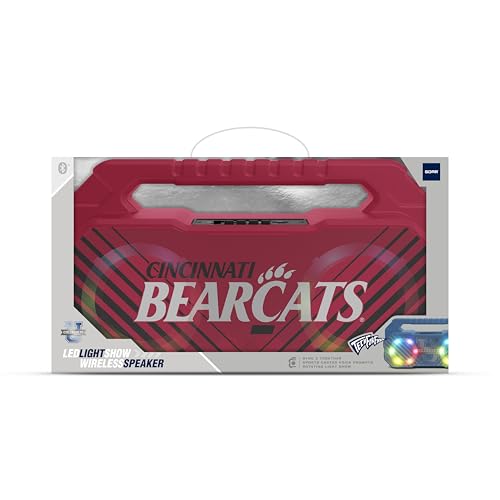 Image of SOAR NCAA Wireless Boombox Speaker, Cincinnati Bearcats