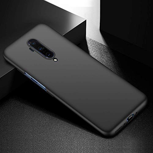 BLUGUL Funda para OnePlus 7T Pro, Ultra Delgado, Revestimiento de Acabado Mate Premium, Ultra Ligero, Dura Cover Case para OnePlus 7T Pro Negro