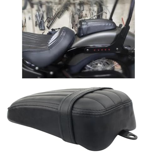 Siège passager arrière moto Street Bob 2018-2023 coussin noir - 6
