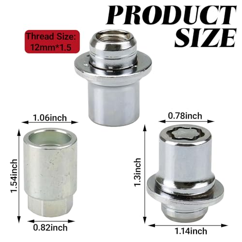 KoiLuvGo Anti-Theft Wheel Lock Set