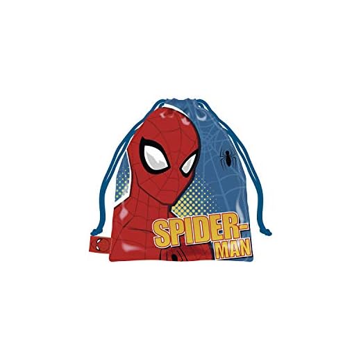 ARDITEX SM13366 Bolsa Merienda 26.5X21.5cm de Marvel-Spiderman