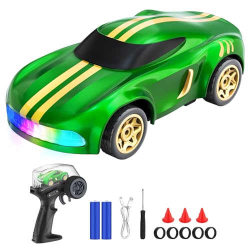 Salazaza RC Drift Car, 1/64 Mini Drift RC Cars 4WD Micro Remote Control Car with...